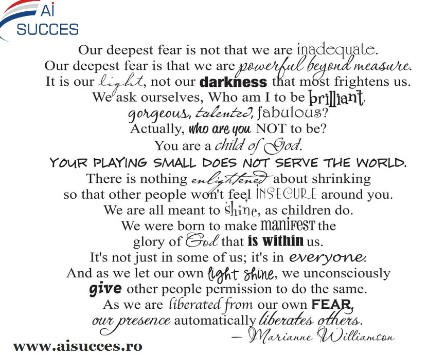 our deepest fear