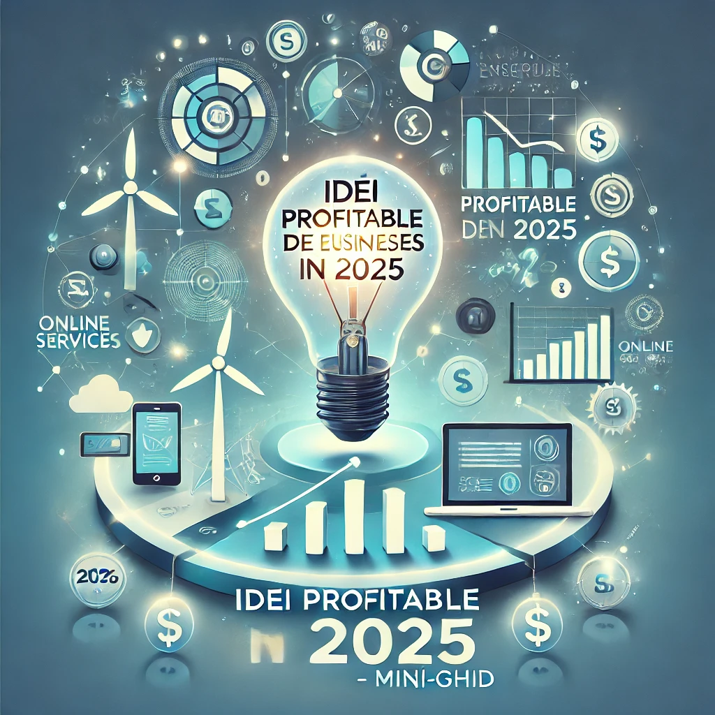 +50 Idei de Afaceri Profitabile în 2025