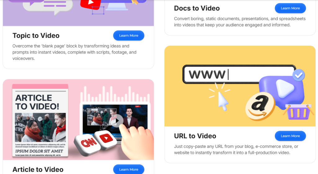 Article to Video